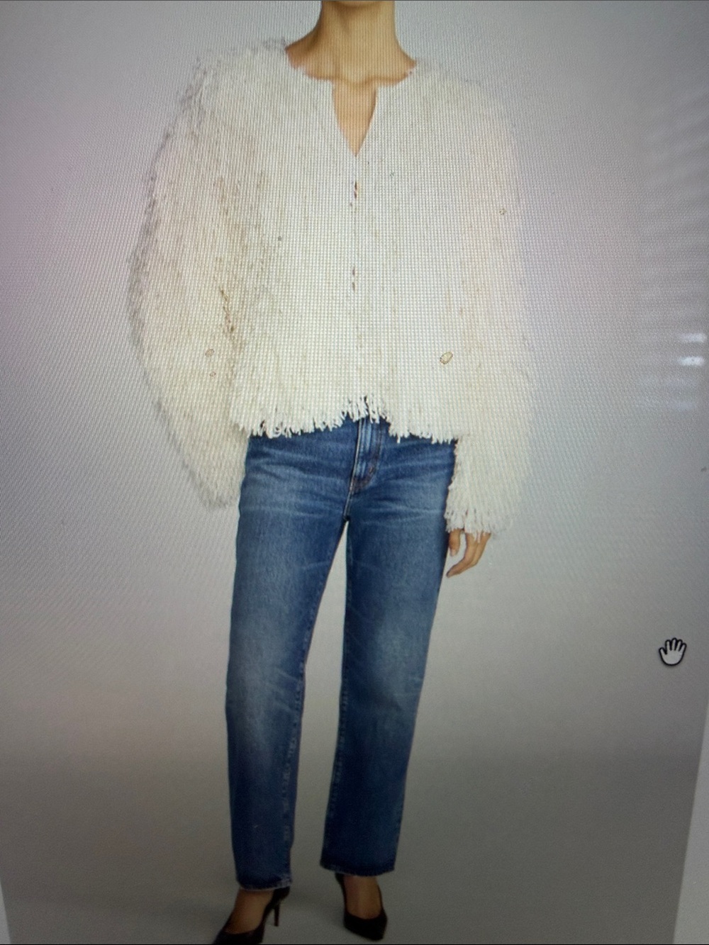 Frame Denim Medium Blue Flare Jeans